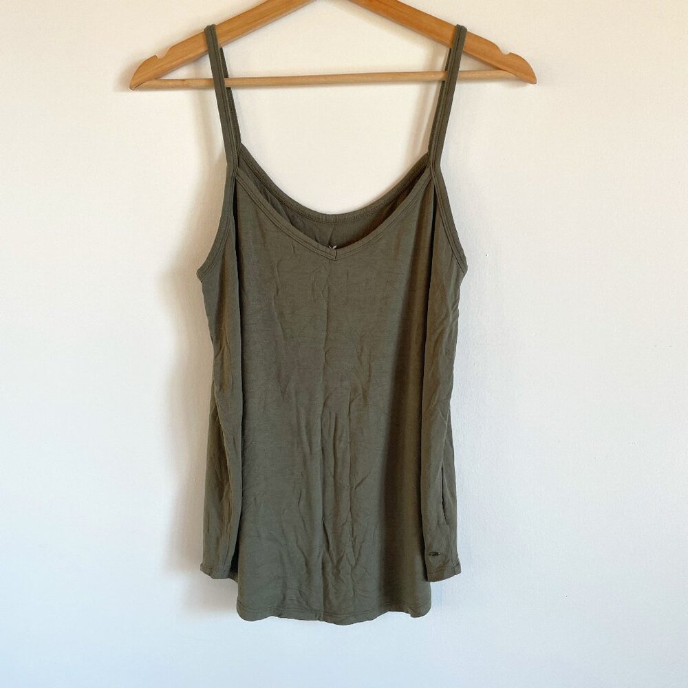 Soft and Sexy Moss Green Camisole